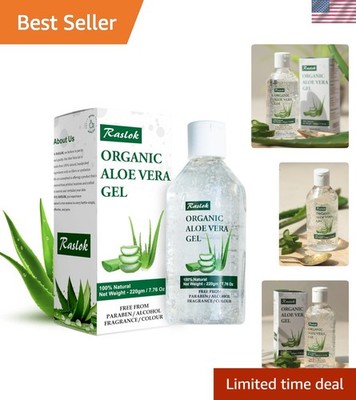 99% Pure Aloe Vera Gel - Natural Hydrating Moisturizer for Face & Hair Care
