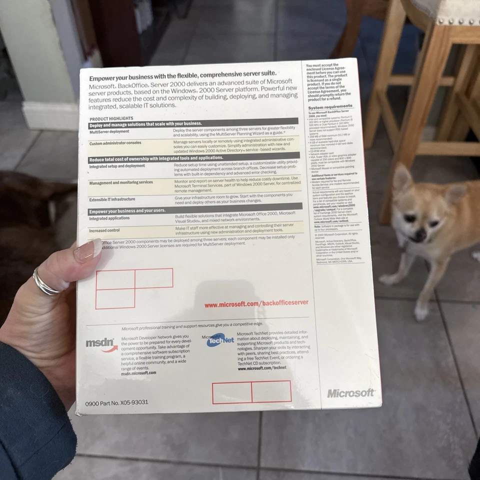 BRAND NEW Microsoft BackOffice Server 2000 w/5 client access licenses - SEALED - Image 4 of 4