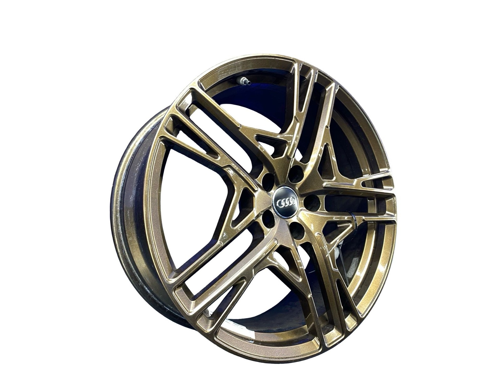 2020 Audi R8 20X8.5 5 Split Spoke Wheel Rim Bronze