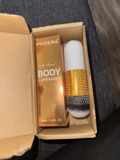 PHOERA Just Glow! Face & Body Luminizer Glistening Bronze & Brush 30mL/1.0 oz