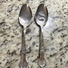 Lot of 2 Sterling Silver (.925) Spoons Flatware - International Edgewood BENT