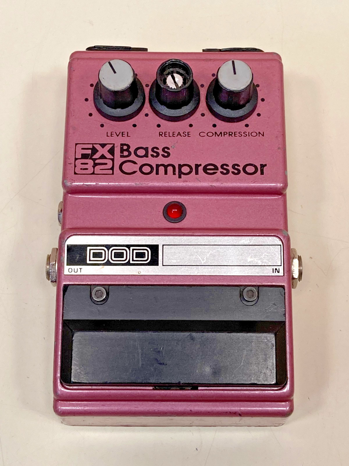 DOD FX82 bass compressor effects pedal (Made in USA)