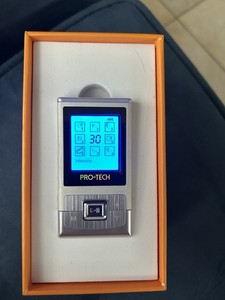 Pro-Tech MICRO-TECH TENS Unit Muscle Stimulator EMS Pain Relief w/ Pads Box