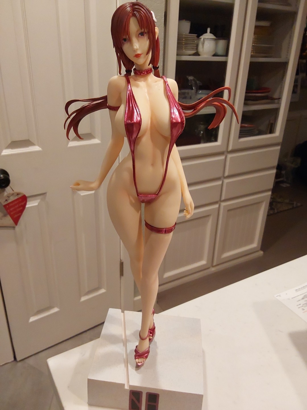 Traje de baño ilustre Neon Genesis Evangelion Mari Makinami versión Figura 1/4 NUEVO