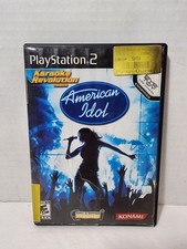 Karaoke Revolution American Idol Encore Sony PlayStation 2 PS2 Game Complete Wit