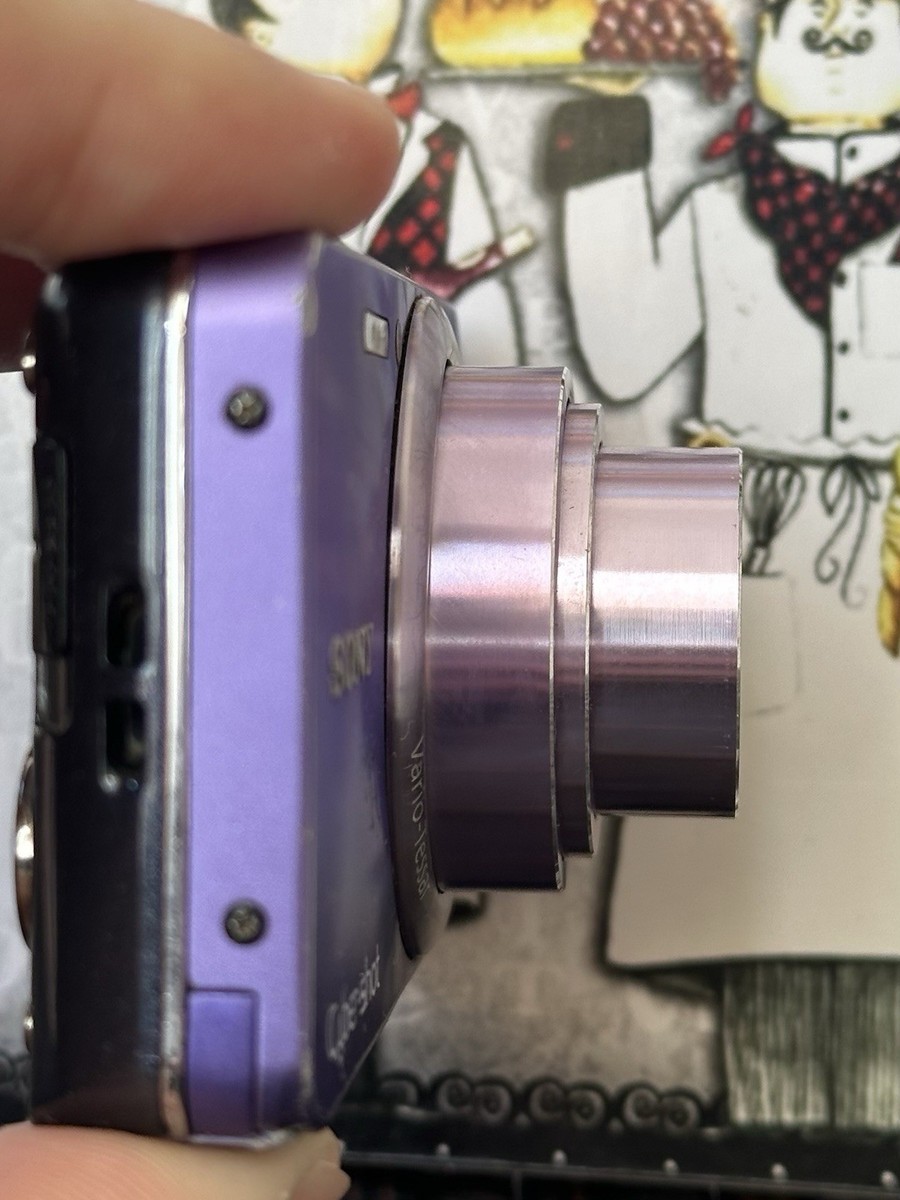 SONY Cyber-shot DSC W570 Digital Camera 16.1MP 5x OP Zoom Purple