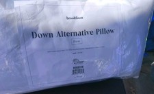 Brooklinen Down Alternative Pillow- King size, one piece