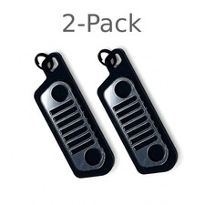 Off Road Keychain Jeep Inspired Wrangler Style Keychain 2-pack