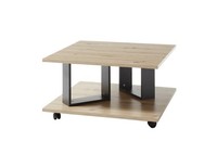 Couchtisch Zera Artisan Eiche Dekor Melamin 80X40X80 Cm Wohnzimmertisch