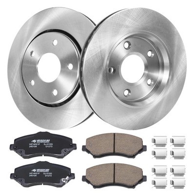 11.89 inch Front Disc Rotor Brake Pad for Town & Country Grand Caravan Journey