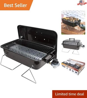 Omaha Go Anywhere Gas Grill - Portable Propane BBQ for RV and Outdoor Cooking