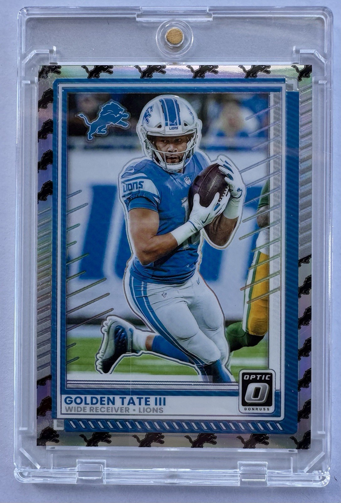 2025 Panini Donruss Optic Golden Tate III Team Logo 1/32 #124
