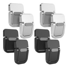 8pcs Portable Keyboard Riser: Self-Adhesive Mini Laptop Stand - Invisible