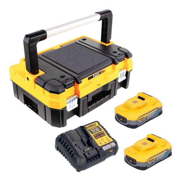Dewalt DCB 1104 H2T Akku Starter Set 18 V Mit 2X Powerstack Akku 5,0 Ah + DCB-image