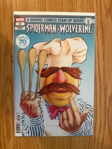 Spider-Man & Wolverine #6 - Muppets Sweedish Chef Variant - Marvel Comics 2024