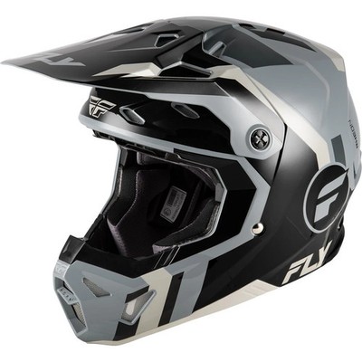 Fly Racing Motocross-Helm Formula CP Seal - Schwarz/Grau