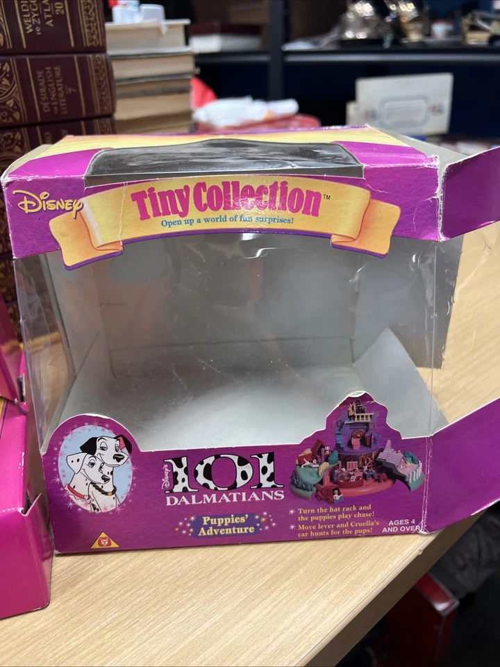 Polly Pocket Disney 101 DALMATIANS PUPPIES ADV Juego 1995 De Colección Completo Foto 3 de 4