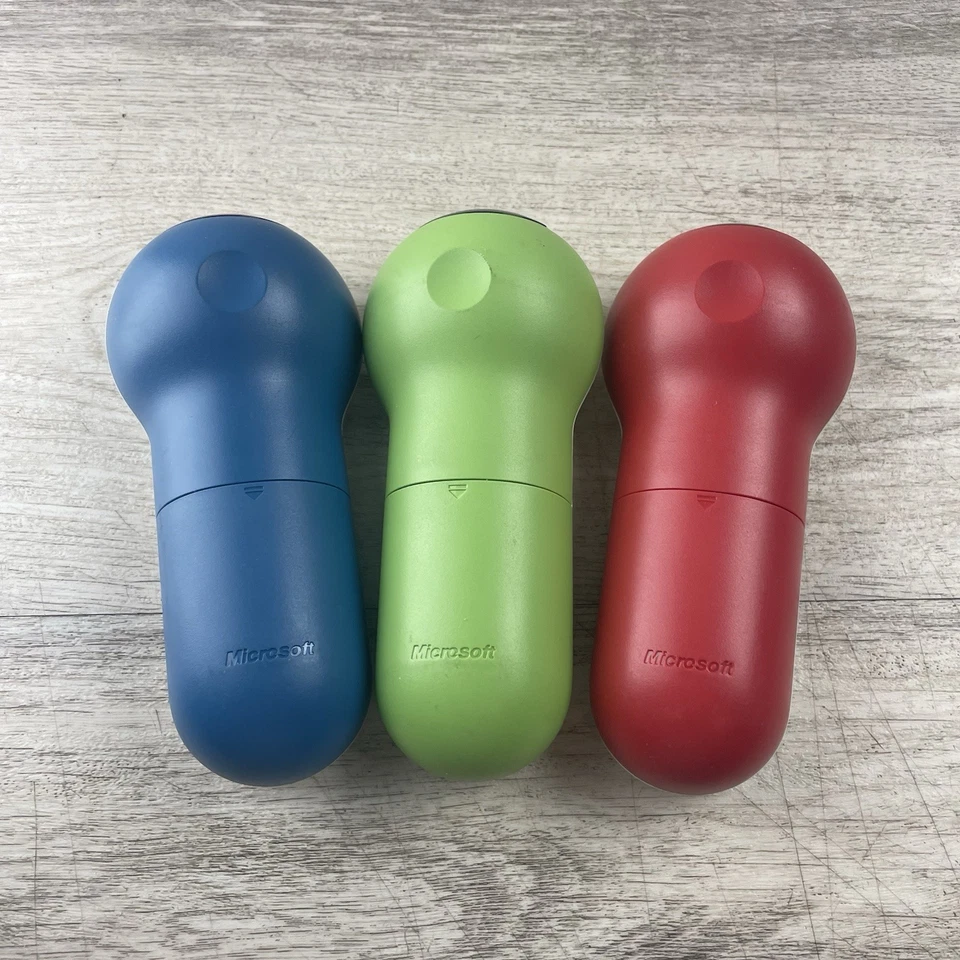 Juego de 3 mandos inalámbricos Microsoft Xbox 360 Big Button Pad sin probar Foto 2 de 4