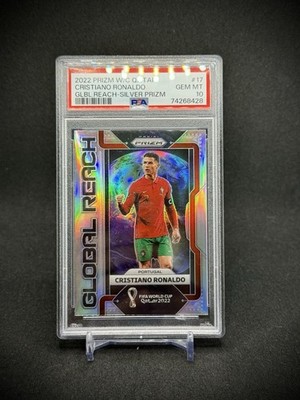 PANINI PRIZM WORLD CUP ロナウド Cristiano Ronaldo 2022 Panini Prizm World Cup Global Reach Silver