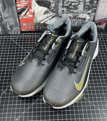 Zapatos de golf Nike Zoom Infinity Tour 2 negros dorados para hombre FD0218 003 talla 12 - Imagen 13 de 13