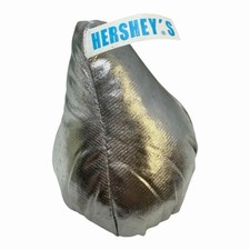 Hershey's Little Silver Hershey Kiss Candy 4" Plush Stuffed Toy