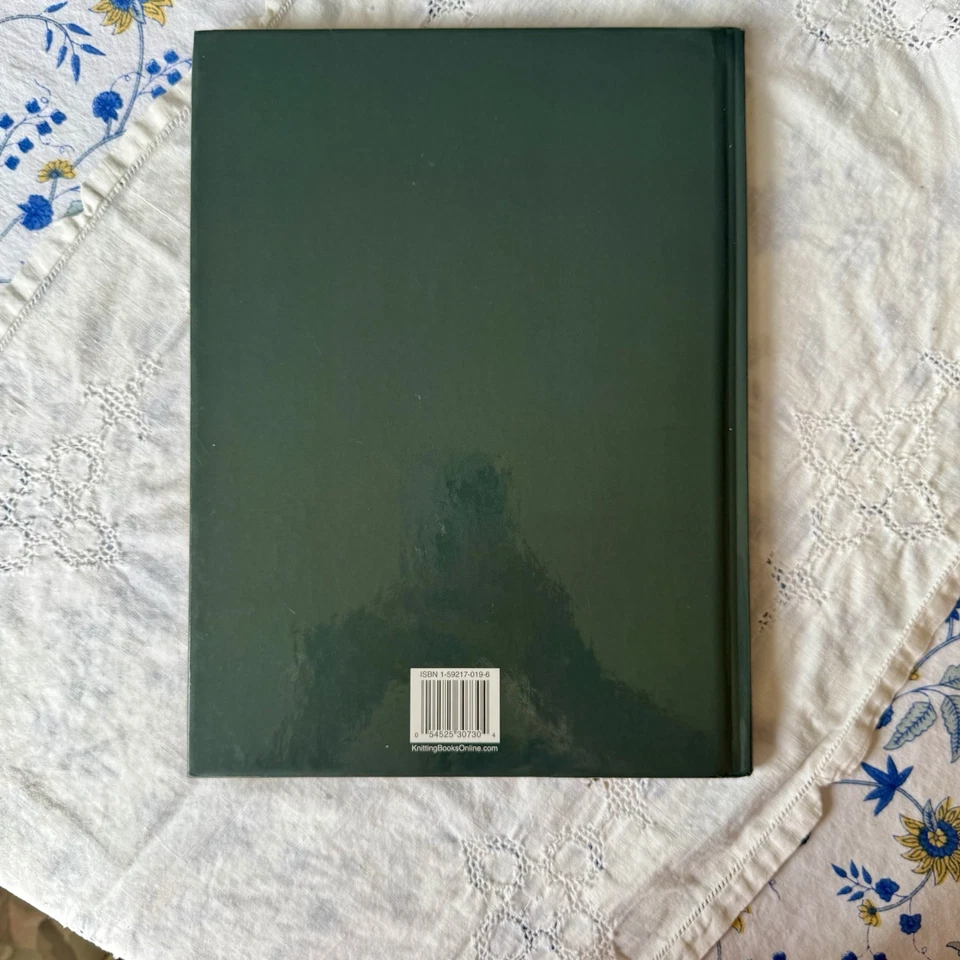 BIG NEEDLE KNIT AFGHANS Hardcover Book House Of White Birches 2004 60+ Patterns - Image 2 of 4