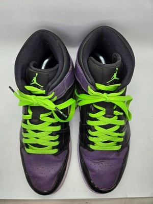 Air Jordan 1 Retro Night Vision Joker Shoes Men 11 Black Purple Athletic Sneaker Air Jordan 1 Retro Night Vision Joker Shoes Men 11 Black  main image 3