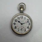 HAMILTON 992 21 JEWEL ADJ 5 POS ANTIQUE 16s 24HR DIAL RAILROAD POCKET WATCH RUNS