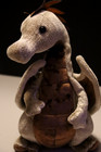 Douglas Dragon Elgar Copper Plush Stuffed Animal Toy Approximately 11-12” VG — photo 8