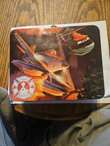 Ten Metal Lunch Box Disney Pixar Planes,Fire, & Rescue