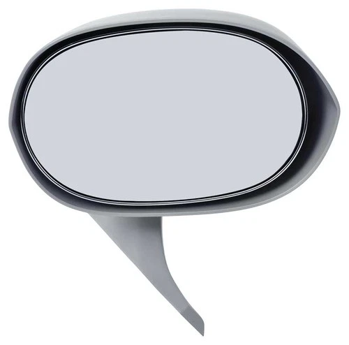 1971-74 Dodge Plymouth B/E-Body; Manual Bullet Outer Door Mirror; Paintable;