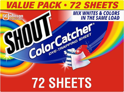 Color Catchers for Laundry, Allow Mixed Washes, Prevents Color Runs and Maintain