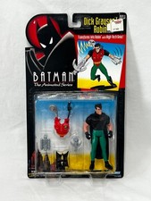 Vintage Batman The Animated Series Dick Grayson Robin Action Figure Kenner 1993