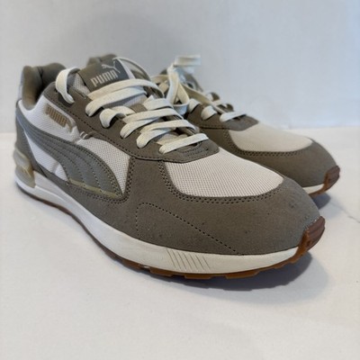 Puma Graviton Frosted Ivory Oak Leaf Mens Sneakers 380738-61 Low Top Trainers