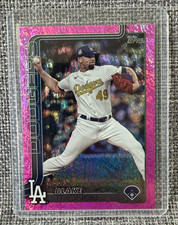 2025 Topps Update - Blake Treinen Pink Holofoil #US133 - Dodgers