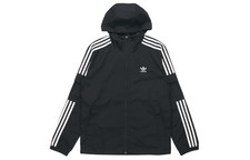 adidas Originals Trefoil 3-Stripes Relaxed Hooded Jacket, Autumn Edition