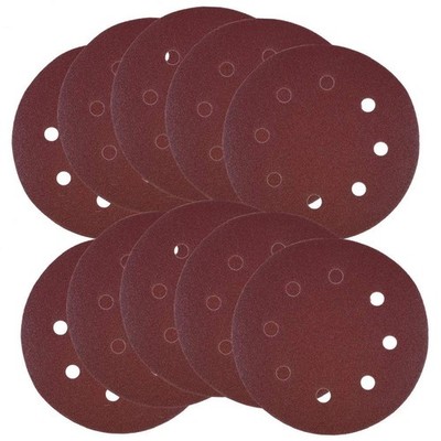 BN Products 7-Inch Hook & Loop Vacuum 100 Grit Drywall Sander Paper 10 Pack