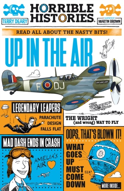 Up in the Air by Terry Deary, Martin Brown - 9780702305856 - Image 4