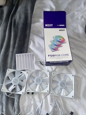 NZXT F120RGB Core Fan 120mm White 3x