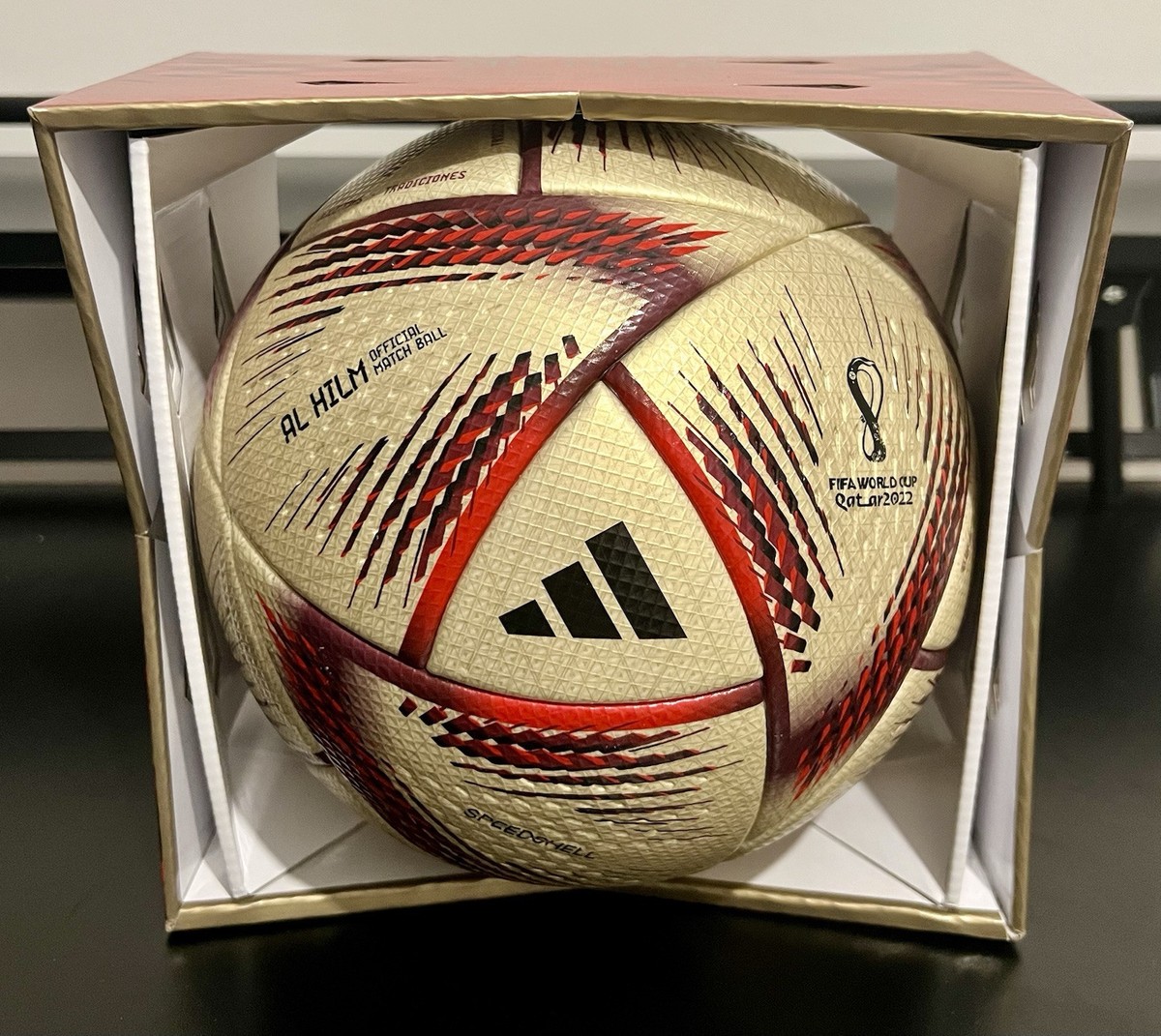 NEW Adidas Al Hilm Pro Football Qatar 2022 World Cup Final