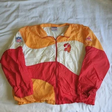 Vintage Tampa Bay Buccaneers NFL Proline By Apex One 90's Men's XL Zip-up Jacket