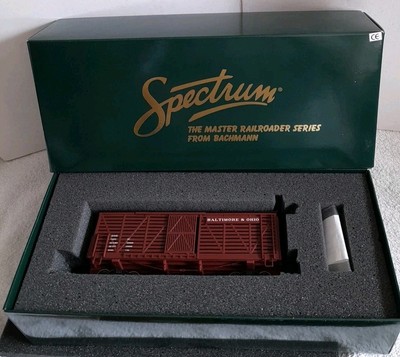 Bachmann Spectrum No.27512 On30 Stock Car ~ Baltimore & Ohio Brown Wagon
