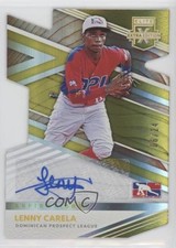 2020 Elite Extra Edition Dominican Prospect League 6/24 Lenny Carela Auto 4s2