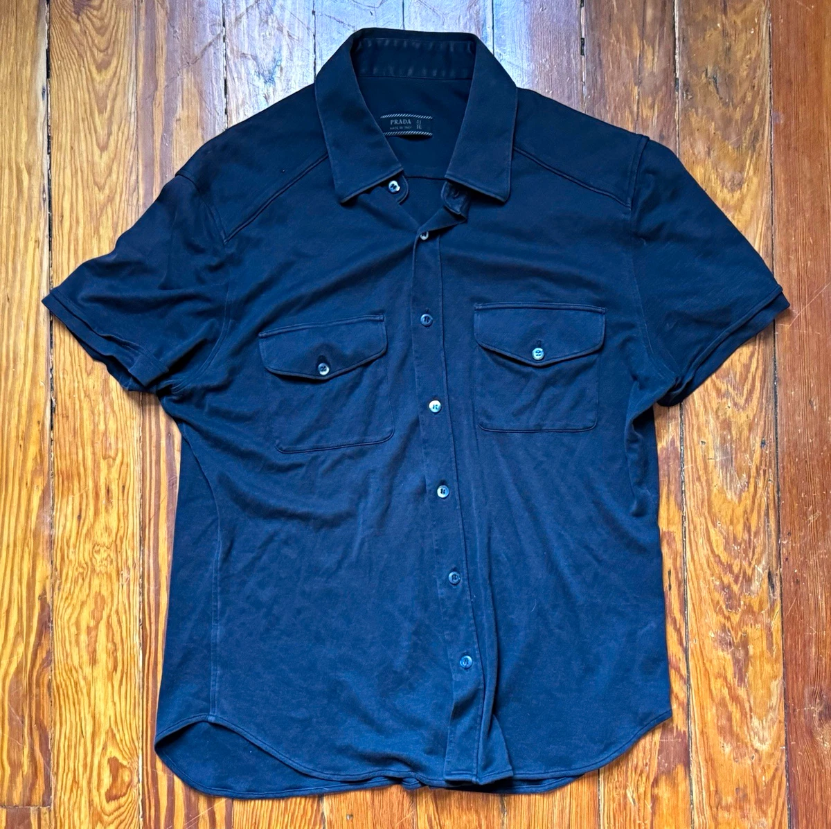PRADA Blue Shirts for Men for sale | eBay