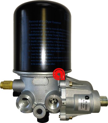 Air Dryer, Wabco Meritor type SAE Ports 1/2'' in/out R955205 SS1200