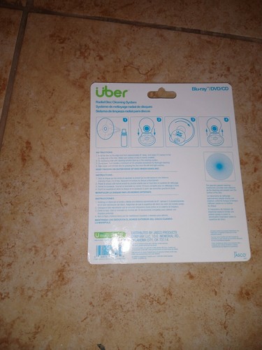 UberT 27308 Cd/Dvd Cleaning System - Photo 2/2