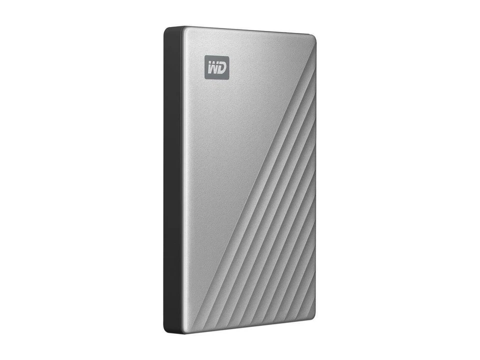 WD 1TB Silver My Passport Ultra Portable Storage External Hard Drive USB-C for P - Image 3 of 4