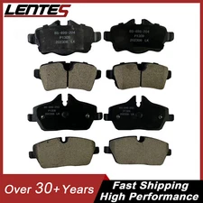 Front Rear Ceramic Brake Pads For 2007 2008 2009 2010 2011 2012-2015 Mini Cooper