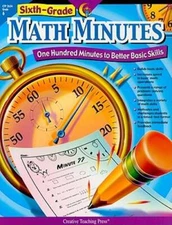 Sixth-Grade Math Minutes: One Hundred Minutes to Better Basic Skills by Stoffel