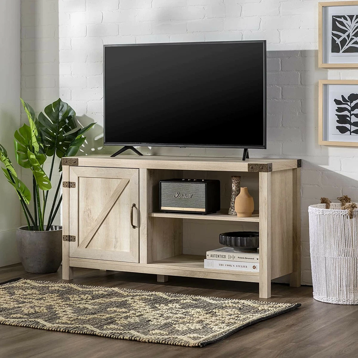 Walker edison 44 2024 inch tv stand
